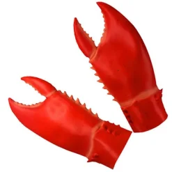 FMYSJ Djurimitation Handskar Krabbklo Handskar Partykläder Halloween Röd 32.00X15.00X12.00cm 1 Par (FMY) 32.00X15.00X12.00CM><noscript><img width=