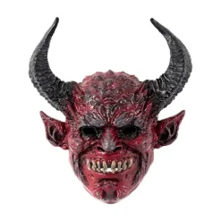 Djävul Maskerad Halloween Huvudmask för Fotorekvisita Karneval Halloween> Masker