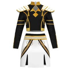 Djävuljägare Performance Kostym för Barn | 3-Delad Zoe Cosplay Outfit [YDE] 140cm> Dräkter