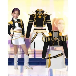 Djävuljägare Performance Kostym för Barn | 3-Delad Zoe Cosplay Outfit [YDE] 140cm><noscript><img width=