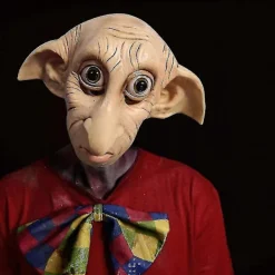 Dobby Mask, Halloween Cosplay Mask Alv Dvärg Alv Latex Mask Helhuvud Kostym Rekvisita Rea><noscript><img width=