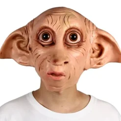 KOOLYOU Dobby Mask Hus-Elf Cosplay Kostymrekvisita Halloween Karneval Maskeradfest Dobby Huvudöverdrag Meng Stay Livsliknande Klä Upp mask> Masker