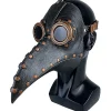 Doktor Pest Mask Raven Mask, Steampunk Proboscis Näbbmask> Masker