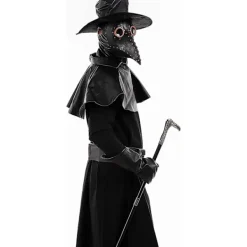 Doktor Pest Mask Raven Mask, Steampunk Proboscis Näbbmask><noscript><img width=