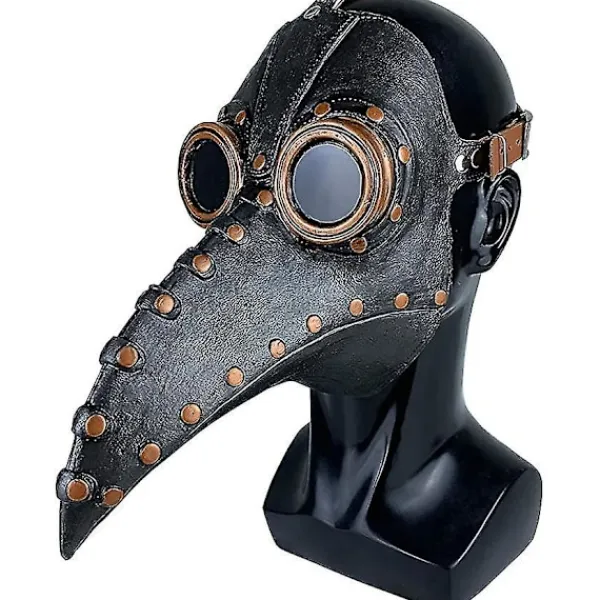Doktor Pest Mask Raven Mask, Steampunk Proboscis Näbbmask> Masker