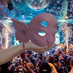 3D-printad Melanie Martinez Portals Mask Vuxen Halloween Kostym Halloween Mask><noscript><img width=