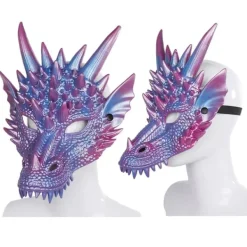 Drake Mask Halloween Maskerad Mask Halv Ansikte Cosplay Kostym Vuxen> Masker