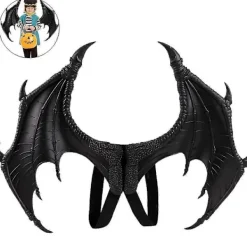 Draken Batvingar Halloween Mardi Gras Demon Kostym Cosplay Tillbehör> Tillbehör