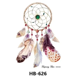 INF Drömfångare Tillfällig Tatueringsärm, Stora Arm Tatueringsdekaler 8> Smink