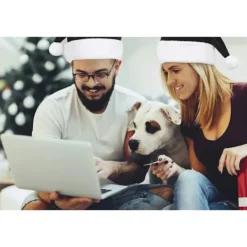 /EA/Svart tomtehatt tomtehatt för vuxna deluxe tomtehatt kostym pl> Huvudbonader