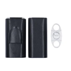 Elegant Portabel Cigarr Resefodral Affärspresentförpackning> Dräkter