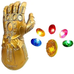 Elektroniska PVC-handskar med batteridrivna LED-lampor - Thanos Infinity Gloves-WELLNGS> Tillbehör