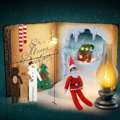 Elf Accessoarer Set Jul Elf Doll Kostym Christmas tree><noscript><img width=