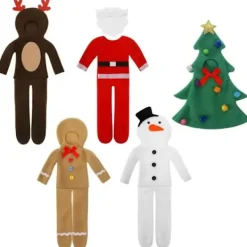 Elf Accessoarer Set Jul Elf Doll Kostym Christmas tree><noscript><img width=