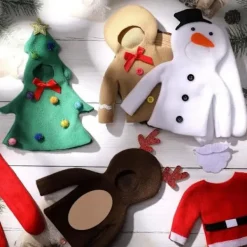 Elf Accessoarer Set Jul Elf Doll Kostym Christmas tree><noscript><img width=