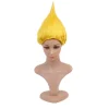 Elf Pixie Wig Cartoon Cosplay GUL yellow> Peruker