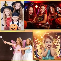 Elf öron 12cm & 10cm, (4 par latex älvöron), Elf öra cosplay, alvöron><noscript><img width=