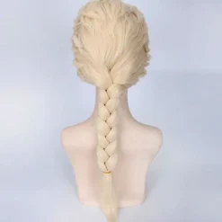 Elsa Peruk Europeiska och amerikanska Cosplay peruk huvudbonader><noscript><img width=