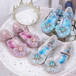 Elsa Princess Skor för Flickor med Paljetter Rosa ZX[YD] 20cm / size 32><noscript><img width=