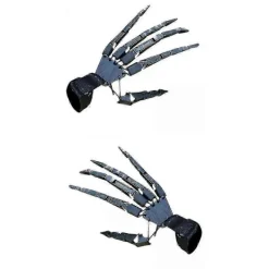 Emulsion Halloween Articulerade Fingrar Fingerhandskar Fingerförlängningar Blå> Tillbehör