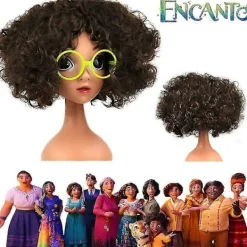 Encanto Mirabel Cosplay Peruk Kvinna Flicka Full Hair Peruker Fest Fancy Dress Up Rekvisita> Peruker