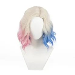 LAIQIANKUA Enid Sinclair Peruk Blå Rosa Anime Cosplay Peruk För Kvinnor Kort Lockig Peruk Vågig Peruk Värmebeständig Syntethår ​​Peruk För Halloween Kostym Par | Fyndiq> Peruker