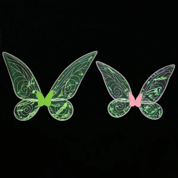 Fé Älv Prinsessa Ängelvingar För Kvinnor Flickor Festdräkter Gul> Tillbehör