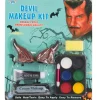 Face makeup devil kit för halloween makeup horn förklädnad> Smink