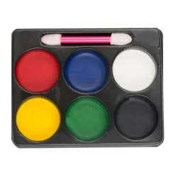 Face makeup devil kit för halloween makeup horn förklädnad><noscript><img width=