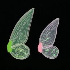 Fairy Elf Princess Angel Wings För Kvinnor Flickor Party Kostymer Yellow><noscript><img width=