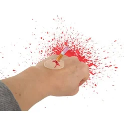 Fake sår makeup kit halloween makeup kit med blod fast i penna><noscript><img width=