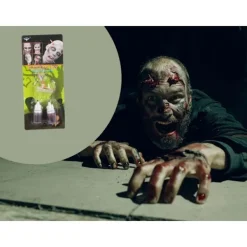 Fake sår makeup kit halloween makeup kit med blod fast i penna><noscript><img width=