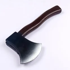 Fake yxa beiL erforderlig uunecht yx leksaker yxa foam axt halloween cosplay rekvisita för kvinnor män (B-svart)><noscript><img width=