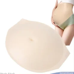 Falsk gravidmage, sömlös falsk mage, stor lätt mage av> Smink