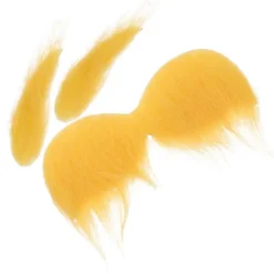 Falsk Mustasch Ögonbryn för Fest Gul Mustasch och Ögonbryn Cosplay Tillbehör Gul 16.00X9.00X0.20CM><noscript><img width=