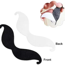 Falska mustascher, 48 stycken självhäftande nyhet falska skägg vuxna barn återanvändbara> Tillbehör