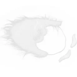 Falska mustaschskägg Justerbar elastisk rep Jultomtenskäggsset för jul> Tillbehör