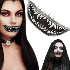 Falska tänder för Halloween - Realistiska avtagbara vampyrtänder> Tillbehör