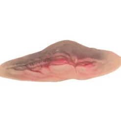 Falskt avskuret halssår med 10 ml falskt blod halloween-tillbehör><noscript><img width=