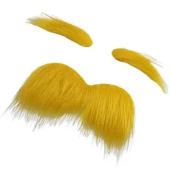 Falskt Skägg Mustasch Falska Ögonbryn för Barn Vuxen Halloween Jul Extra large> Tillbehör