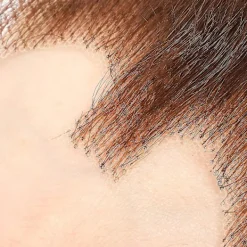 Falskt Skägg Realistiskt 100% Äkta Hår Helt Handknutet Getsskinn Brunt För Män Smink Underhållning/Drama><noscript><img width=