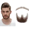EURL Falskt Skägg Realistiskt 100% Äkta Hår Helt Handknutet Getläder Brunt För Män Smink Underhållning/Drama> Tillbehör