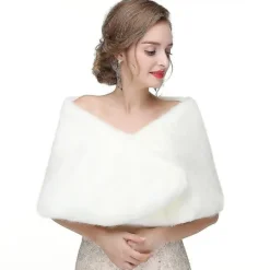 EDO MART Fantastisk Gatsby Vintage 1920-tals Cosplay Party Sjal Vit> Dräkter