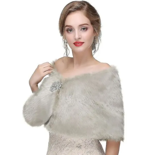 EDO MART Fantastisk Gatsby Vintage 1920-tals Cosplay Party Sjal Vit> Dräkter