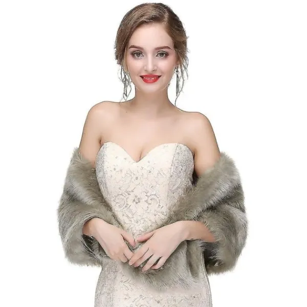 EDO MART Fantastisk Gatsby Vintage 1920-tals Cosplay Party Sjal Vit> Dräkter