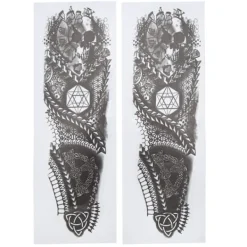 Fashionabel Motorcykel Dödskalle Klistermärke Papper Universal Motorcykel Dekal 1 Par> Smink