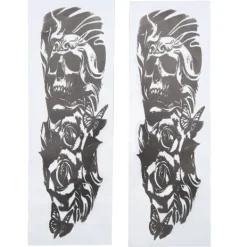 Fashionabel Motorcykel Dödskalle Fjäril Klistermärke Papper Universal Motorcykel Dekal> Smink