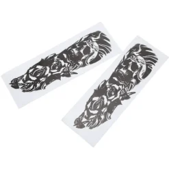 Fashionabel Motorcykel Dödskalle Fjäril Klistermärke Papper Universal Motorcykel Dekal> Smink