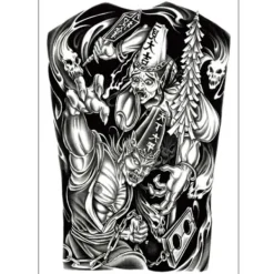 Megabilligt Fejktatuering Ryggtavla Japansk Tatuering> Smink