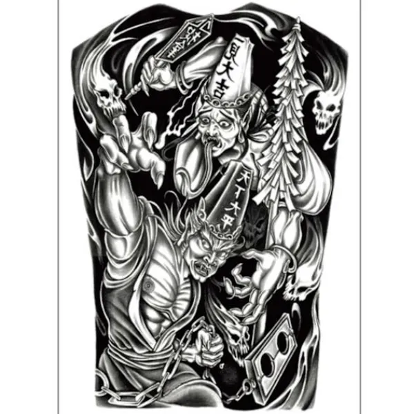 Megabilligt Fejktatuering Ryggtavla Japansk Tatuering> Smink